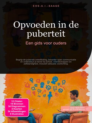 cover image of Opvoeden in de puberteit